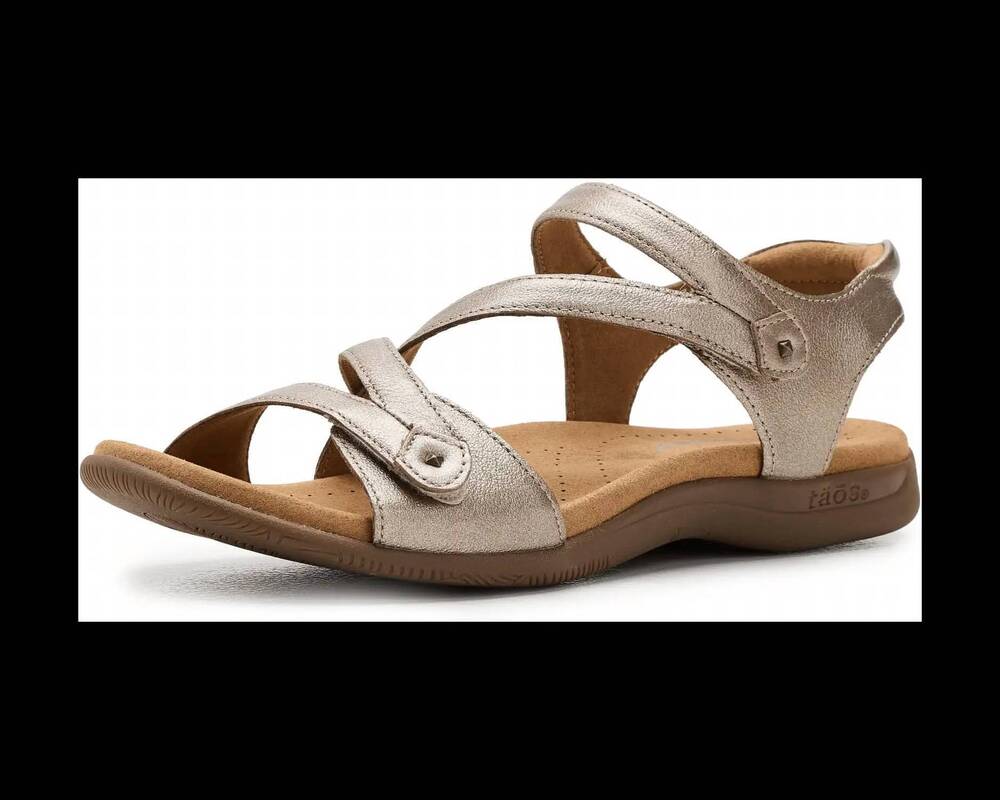 NEW TAOS women's big time sandals in champagne